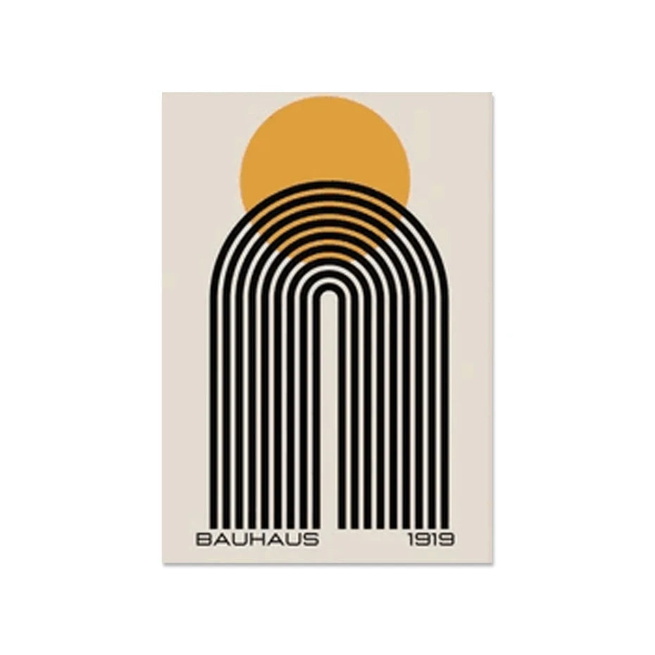 Bauhaus Geometric Posters
