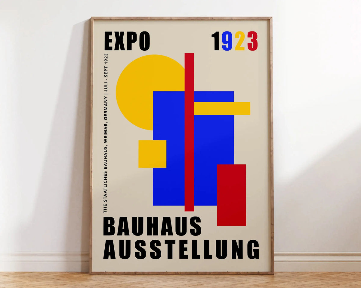 Bauhaus Abstract Posters