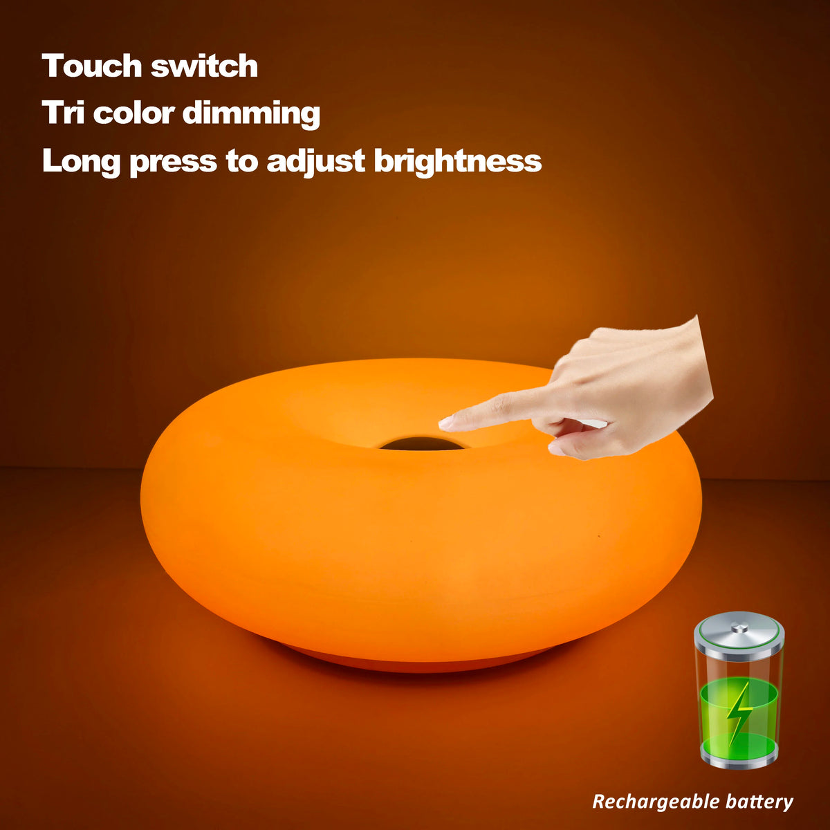 Donut Lamp