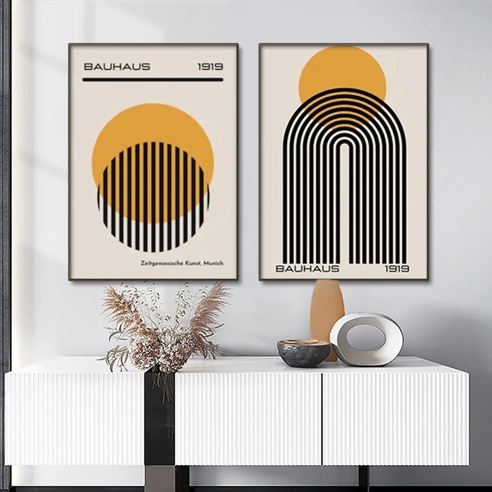 Bauhaus Geometric Posters