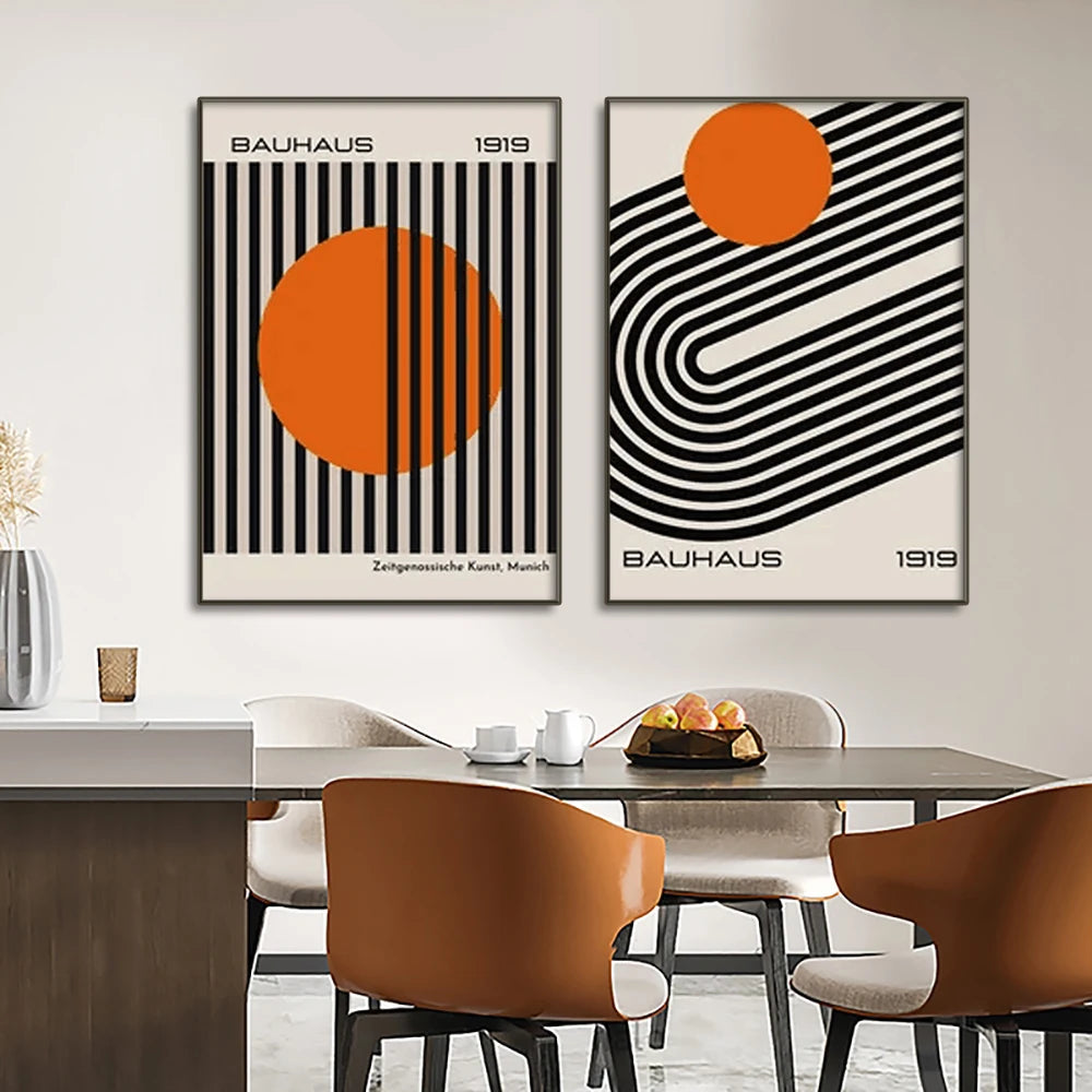 Bauhaus Geometric Posters