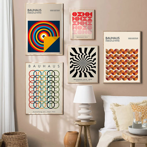 Bauhaus Abstract Posters