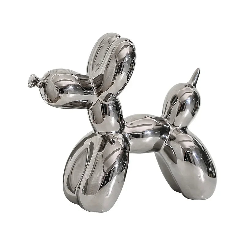 Mini Ceramic Balloon Dog Sculpture