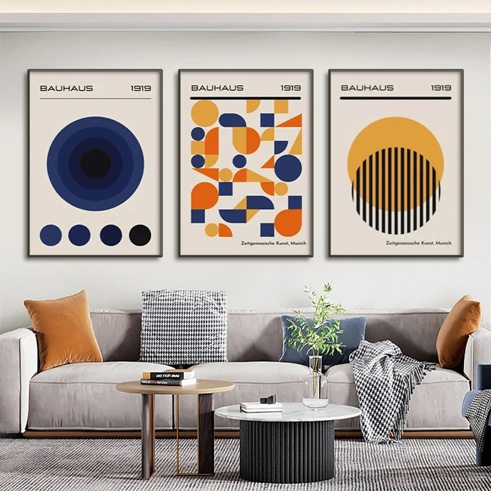 Bauhaus Geometric Posters
