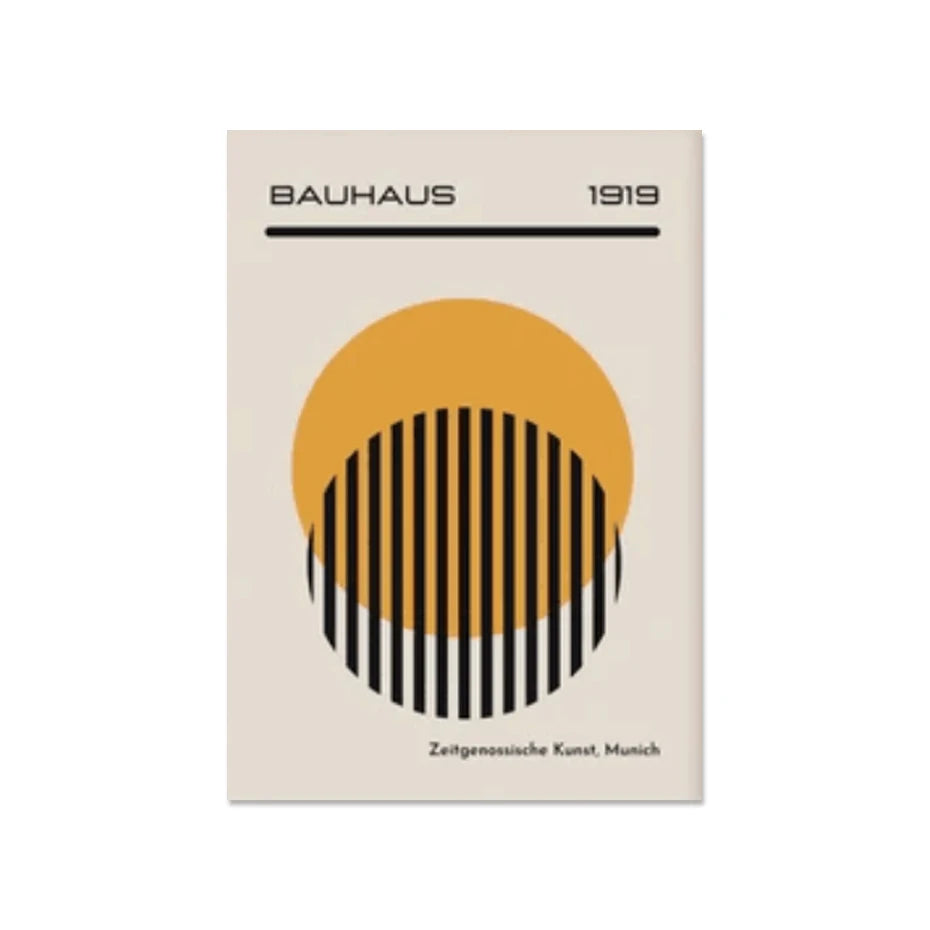 Bauhaus Geometric Posters