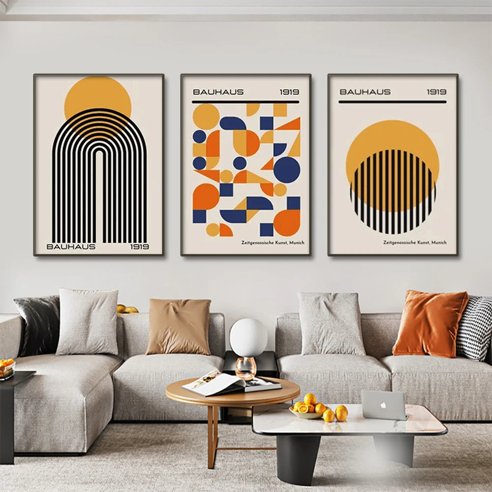Bauhaus Geometric Posters