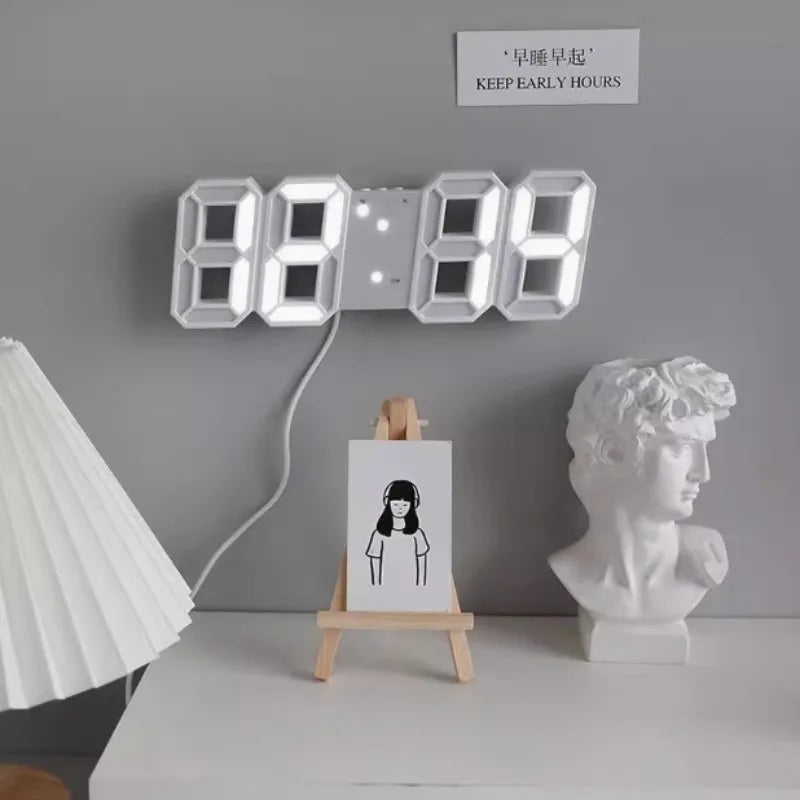 LED Digital Wall Clock