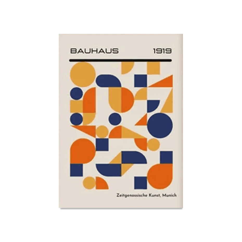 Bauhaus Geometric Posters